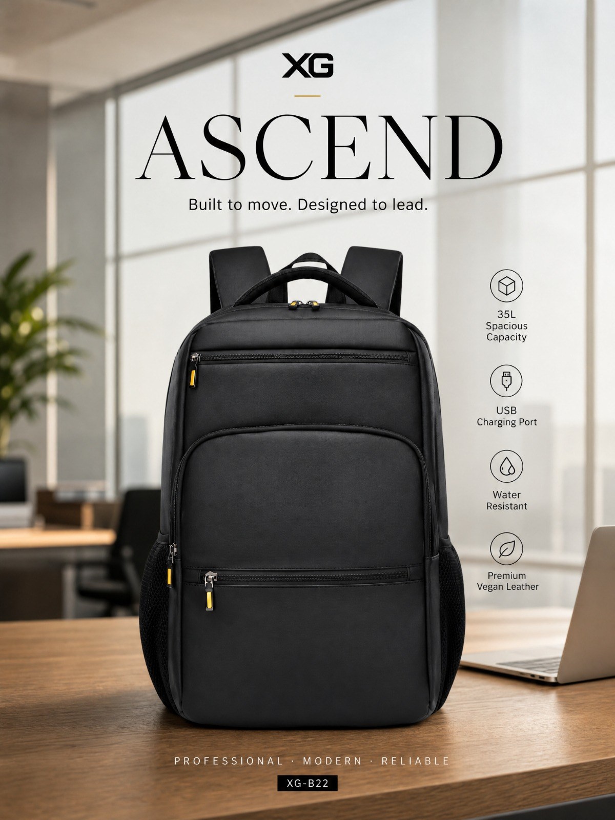 Premium corporate backpack