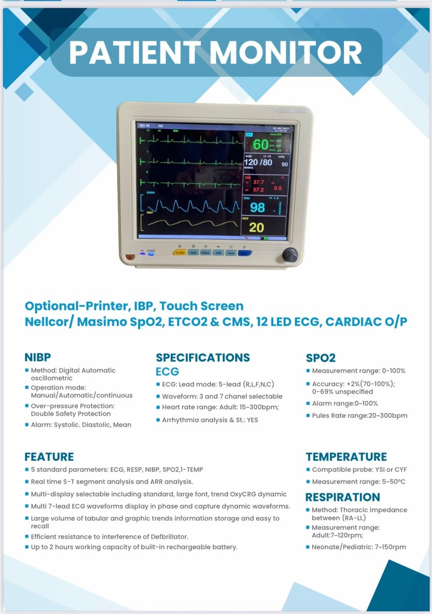 Multiparameter patient monitor
